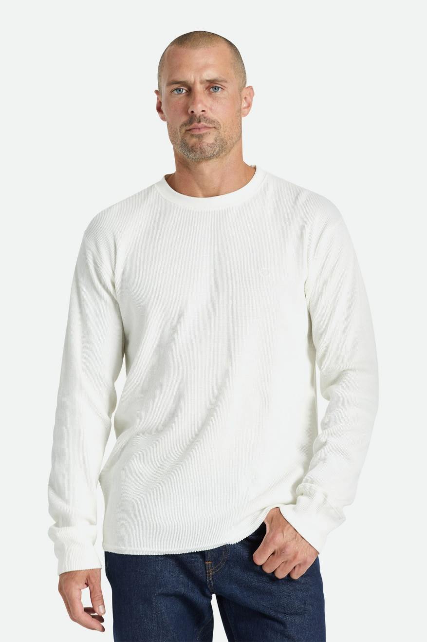 
       Brixton Reserve Thermal L/S Tee - Off White
     