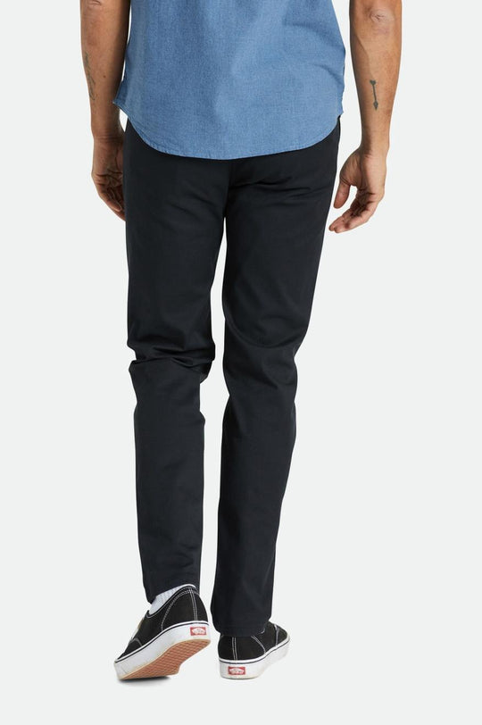 
       Men&#39;s Back Fit Image | Choice Chino Slim Pant - Black
     