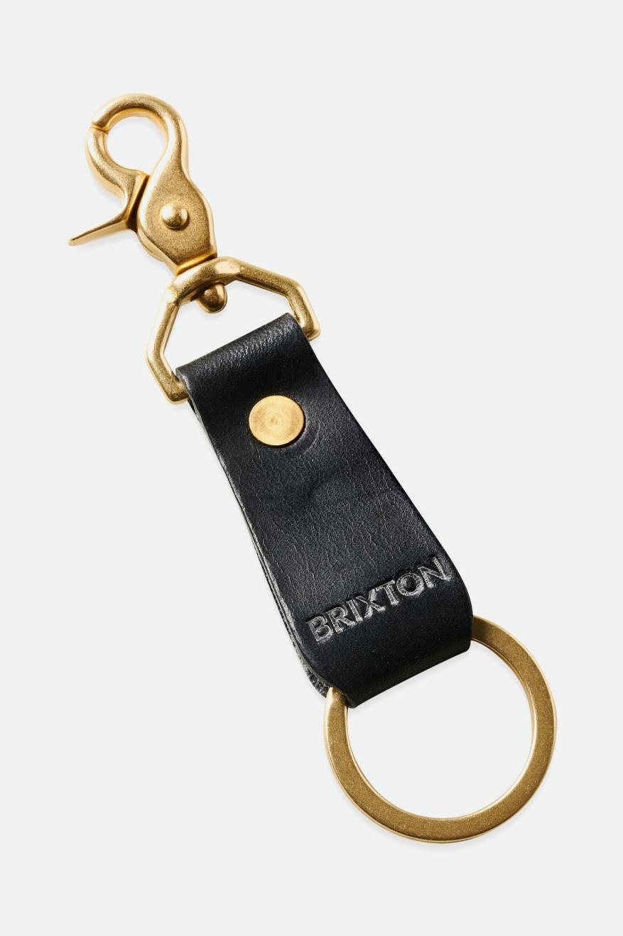 
       Brixton Brixton x Artifact Leather Key Clip - Black
     