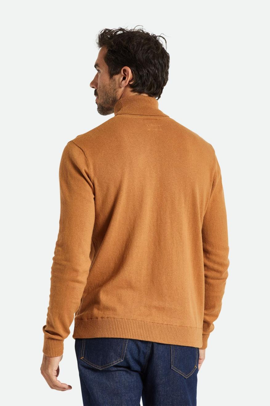 
       Brixton Reserve Cashmere L/S Turtleneck - Lion
     