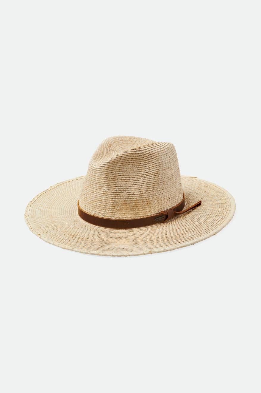 
       Brixton Field Proper Straw Hat - Natural/Brown
     