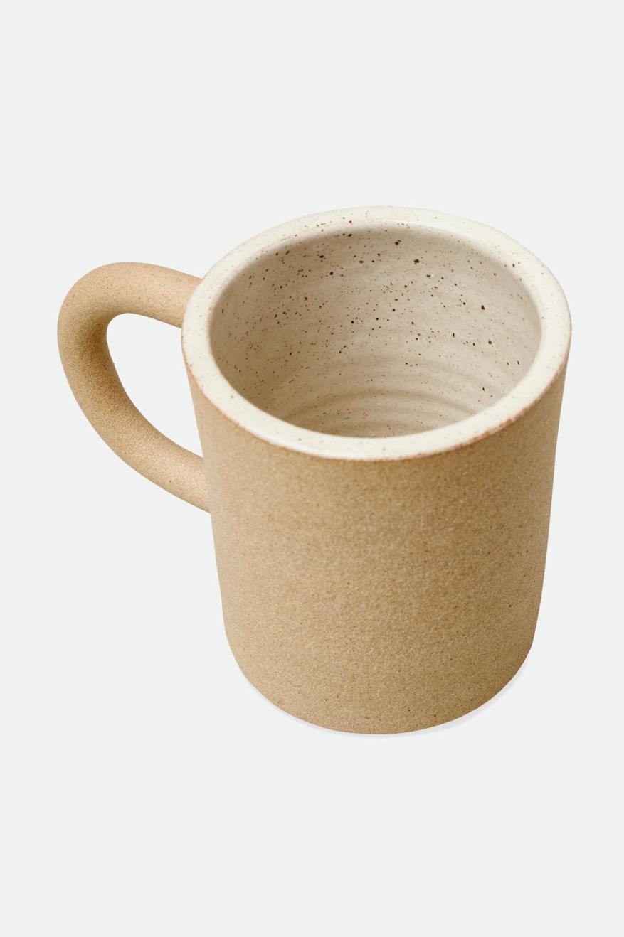 
       Brixton Brixton x O-M Hand Crafted Ceramic Mug - Beige
     