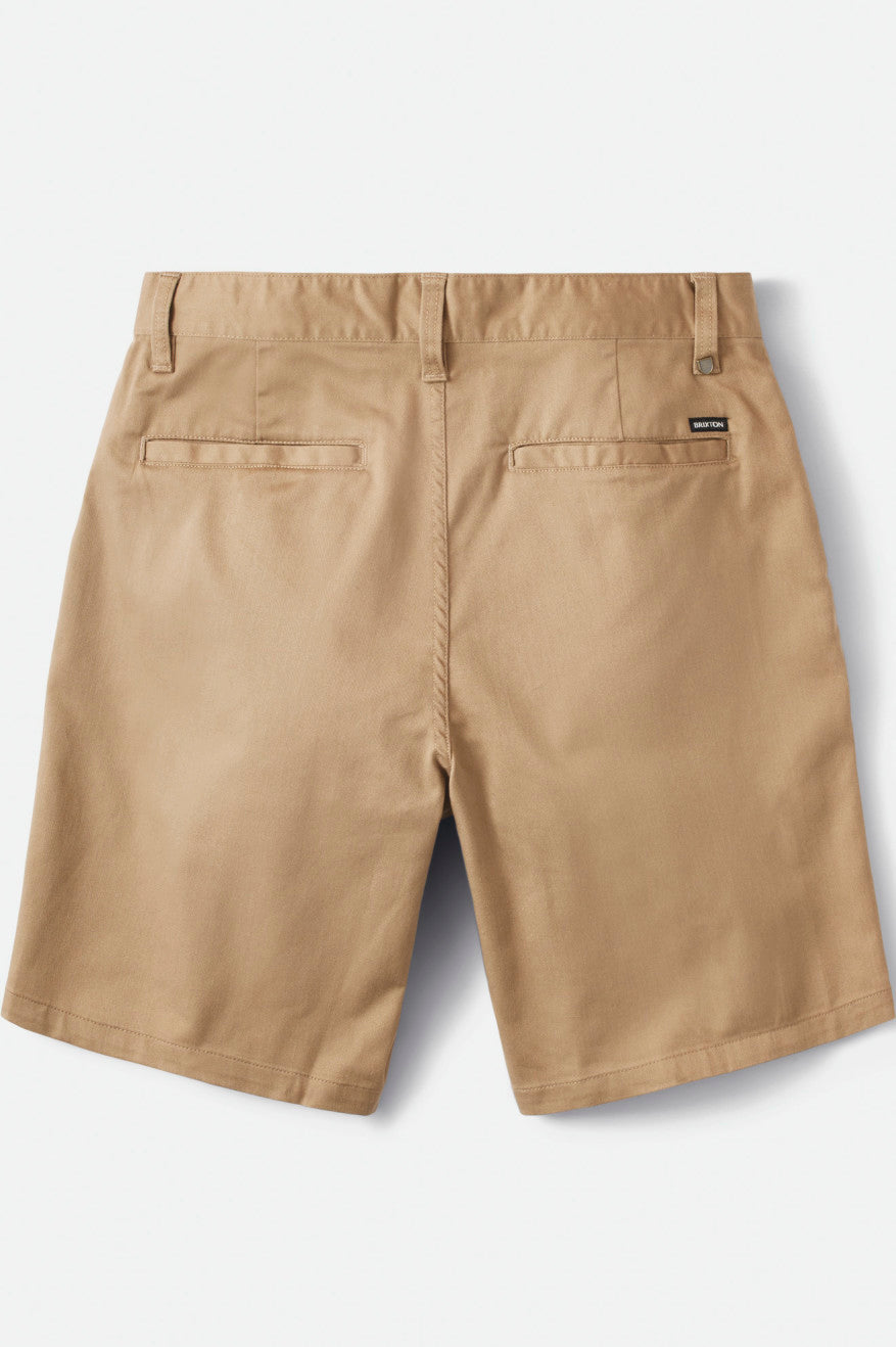 
       Brixton Choice Chino Short 9&quot; - Khaki
     