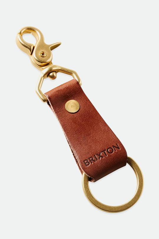 
       Brixton Brixton x Artifact Leather Key Clip - Brown
     