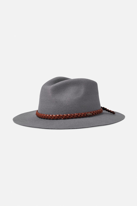 
       Brixton Messer Western Fedora - Grey
     