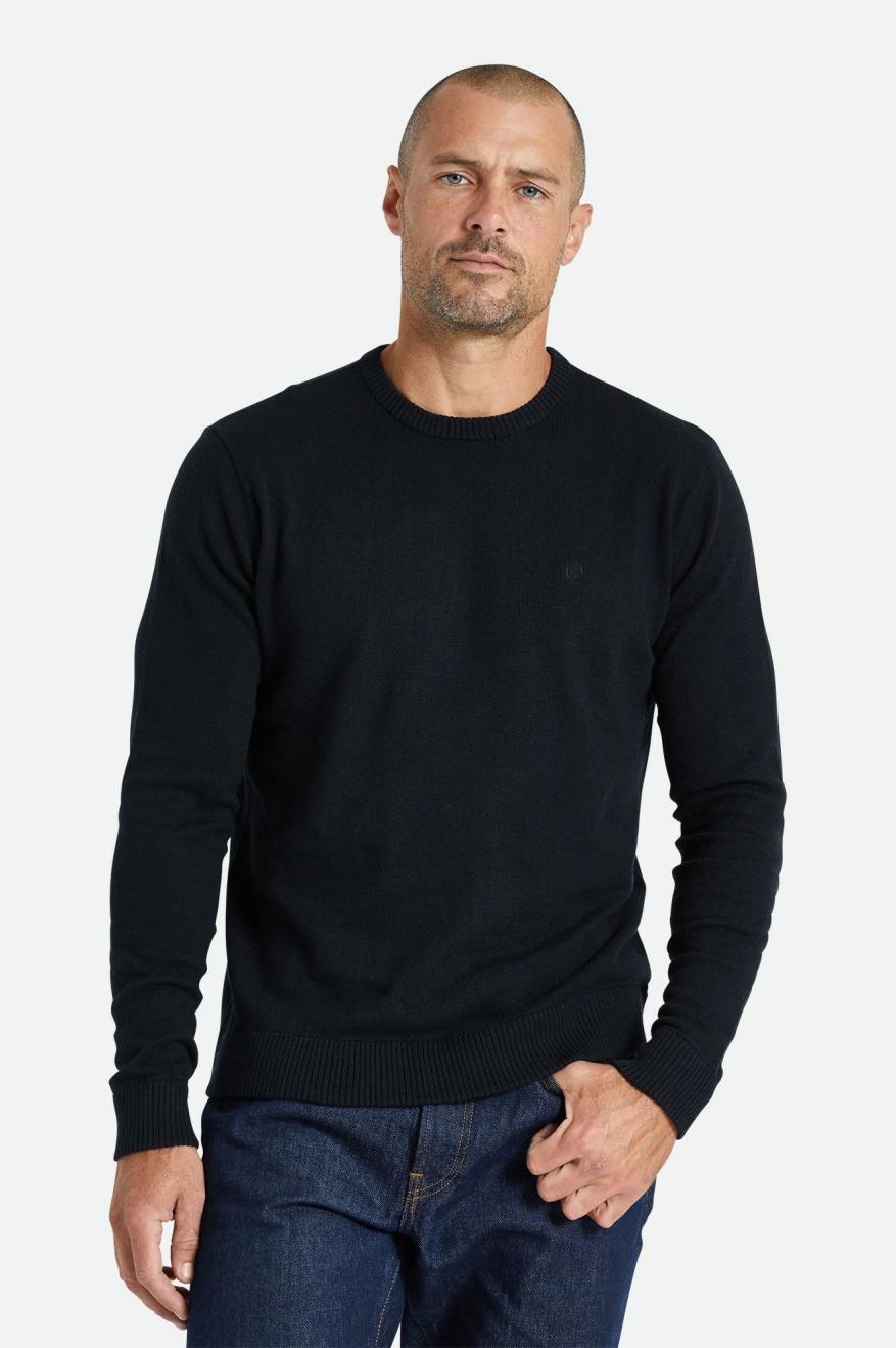 
       Brixton Reserve Cashmere Sweater - Black
     