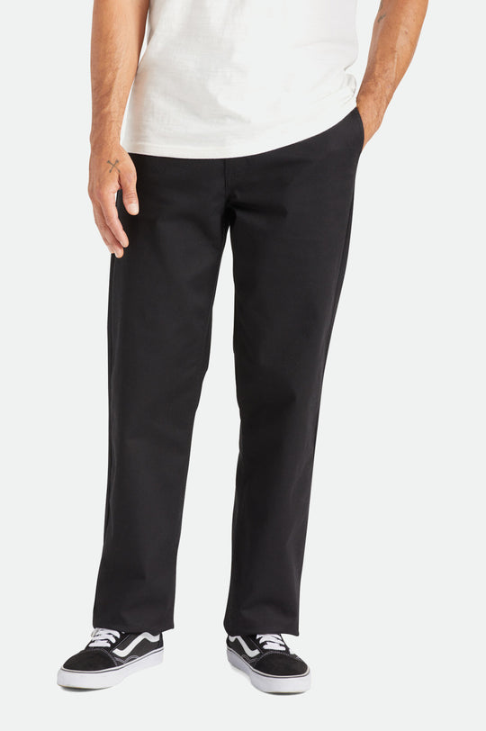 
       Men&#39;s Front fit | Choice Chino Relaxed Pant - Black
     