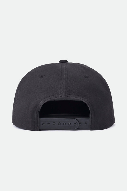 
       Unisex Oath III Snapback - Black/Black/Black - Back Side
     