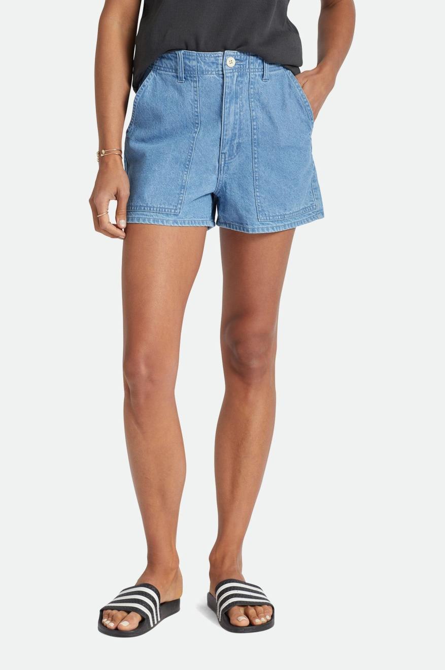 
       Brixton Vancouver Short - Faded Indigo
     