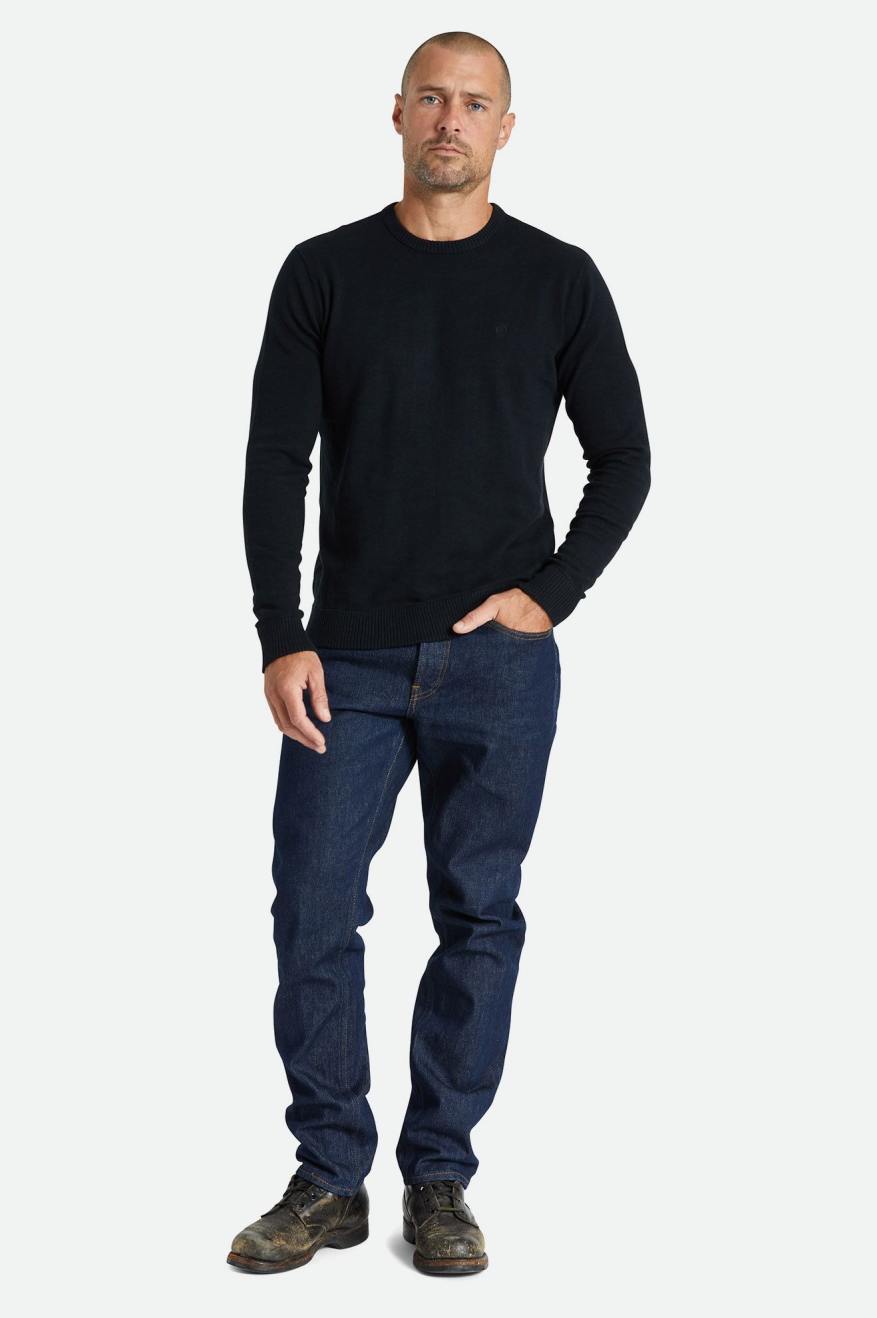 
       Brixton Reserve Cashmere Sweater - Black
     