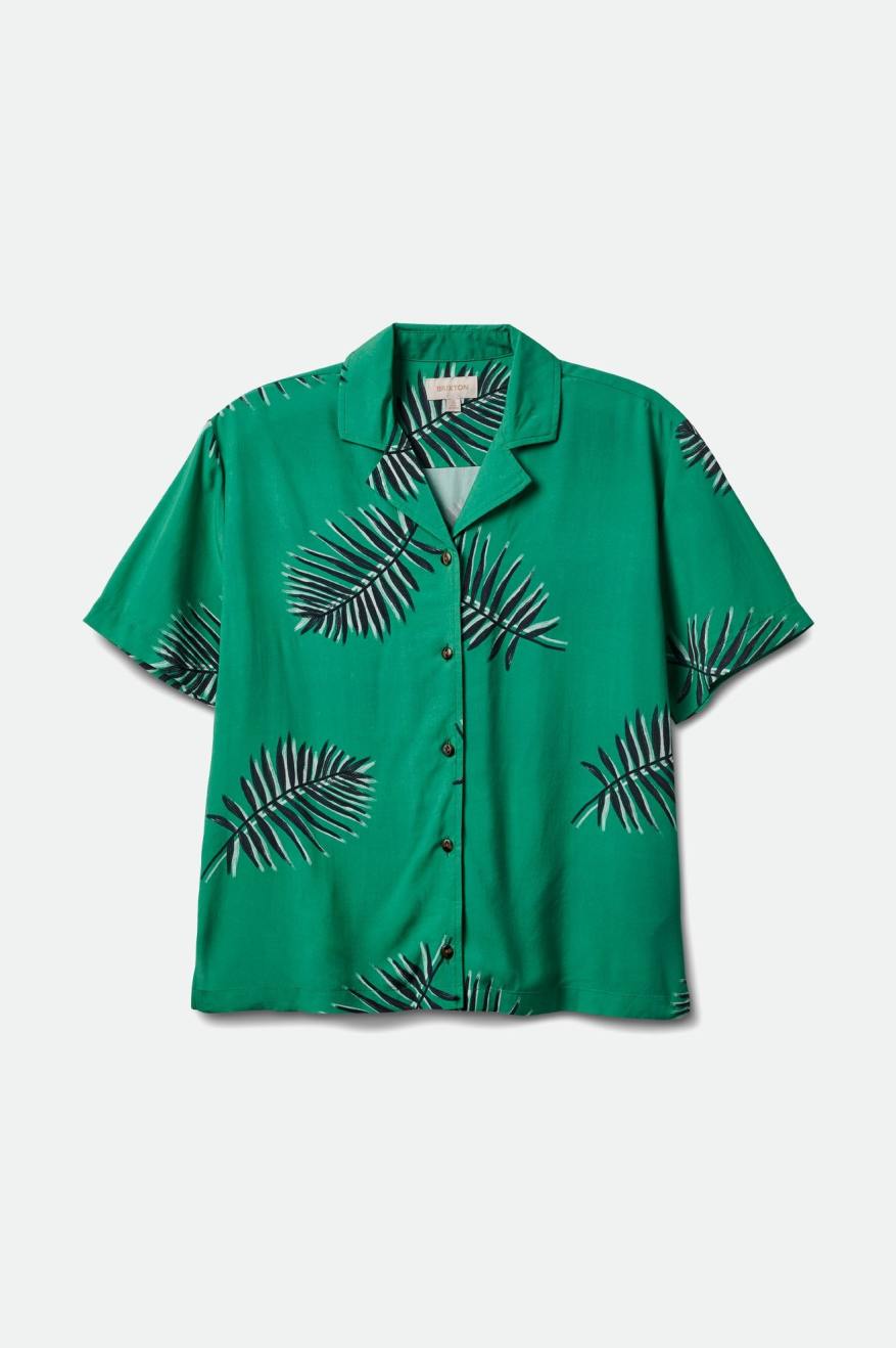 
       Brixton Bunker Paradise S/S Woven - Leprechaun
     