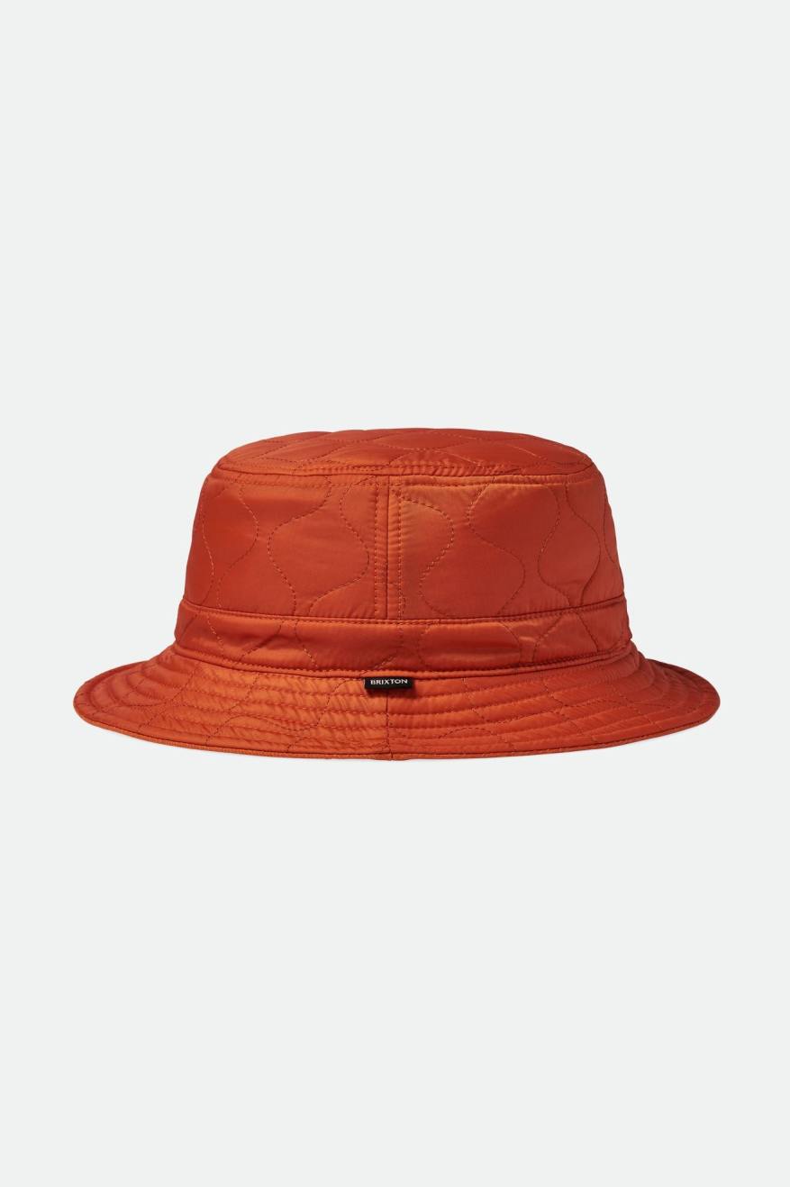 
       Brixton Abraham Reversible Bucket Hat - Burnt Orange
     