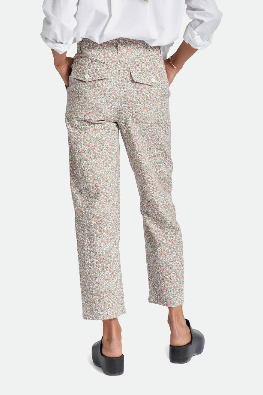 
       Brixton Vancouver Pant - White Floral
     