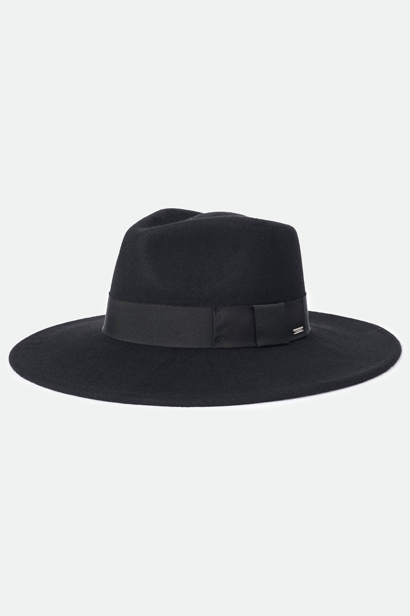 
       Women&#39;s Joanna Felt Hat - Black - Front Side
     