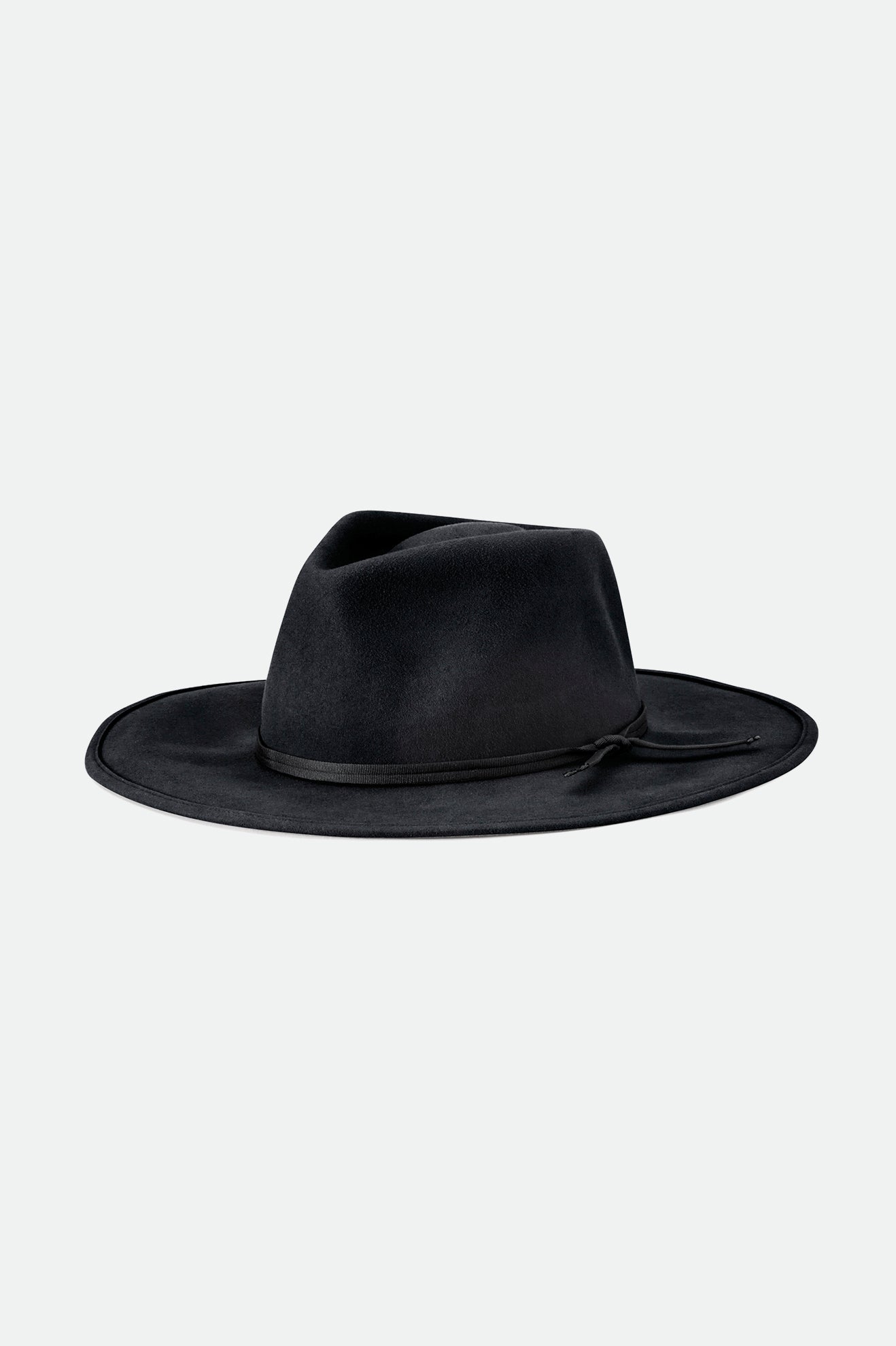 
       Brixton Joanna Felt Packable Hat - Black
     