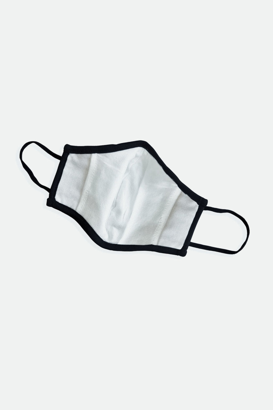 Unisex Antimicrobial 4-Way Stretch Face Mask - Polka - Back Side