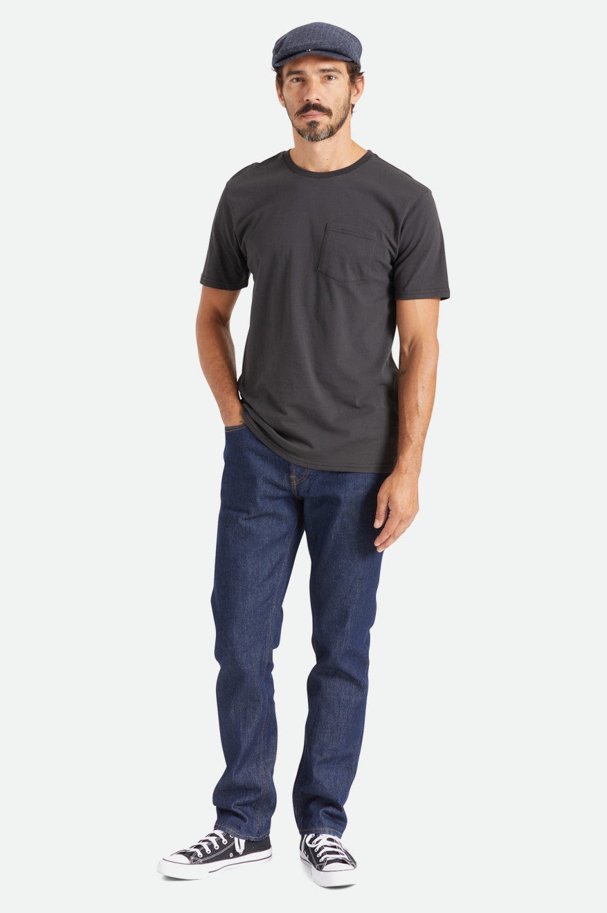 
       Brixton Premium Cotton S/S Pocket T-Shirt - Black
     