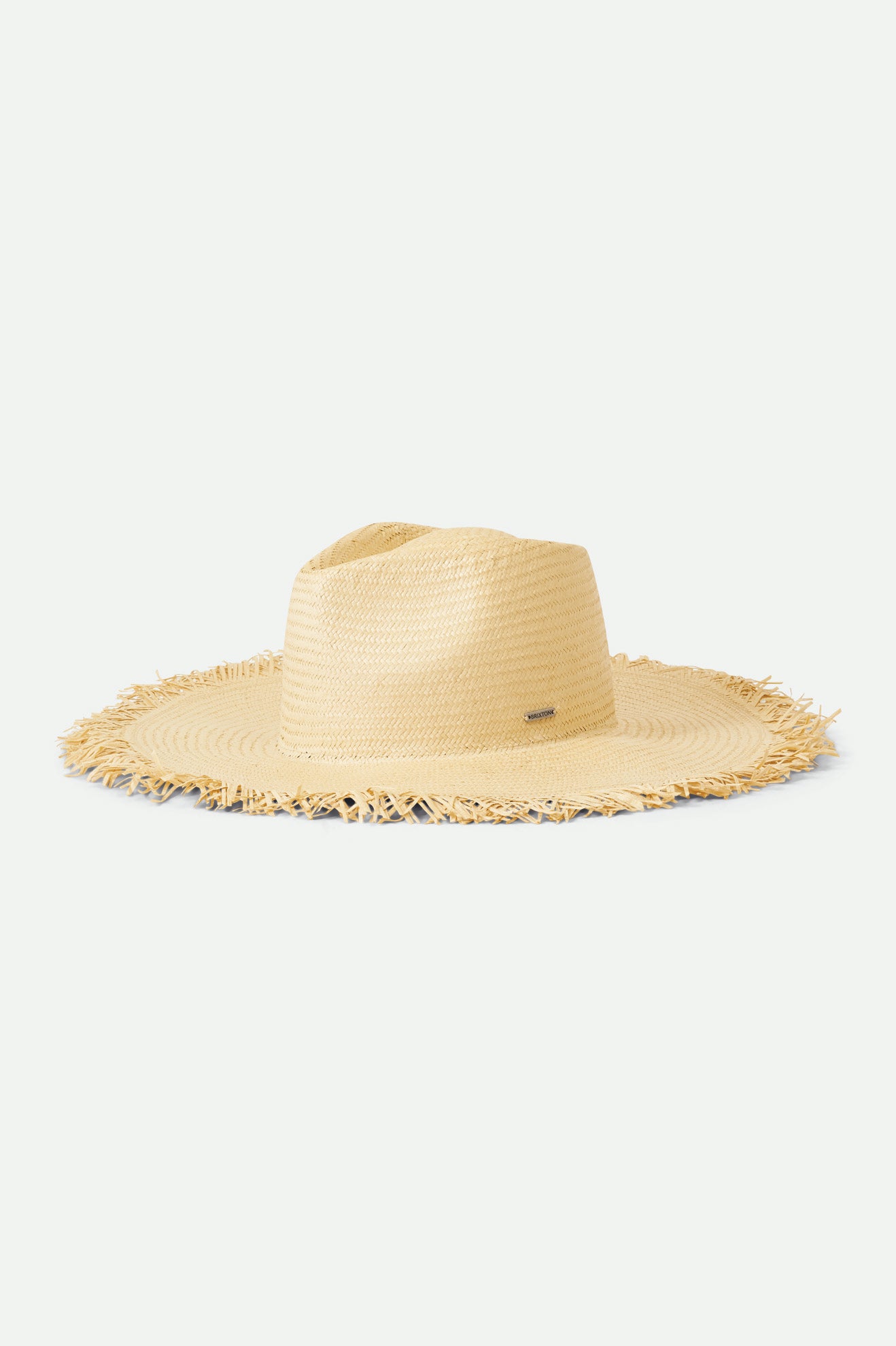 
       Brixton Jo Straw Frayed Fedora - Honey
     