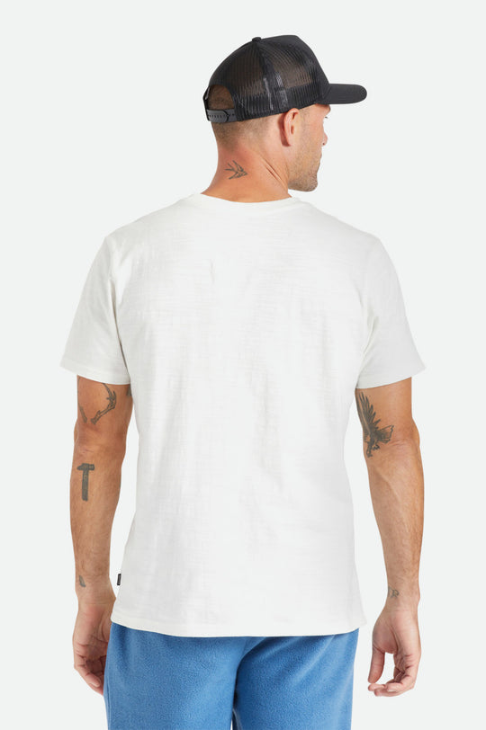 
       Brixton Basic Slub S/S Pocket Tee - Off White
     