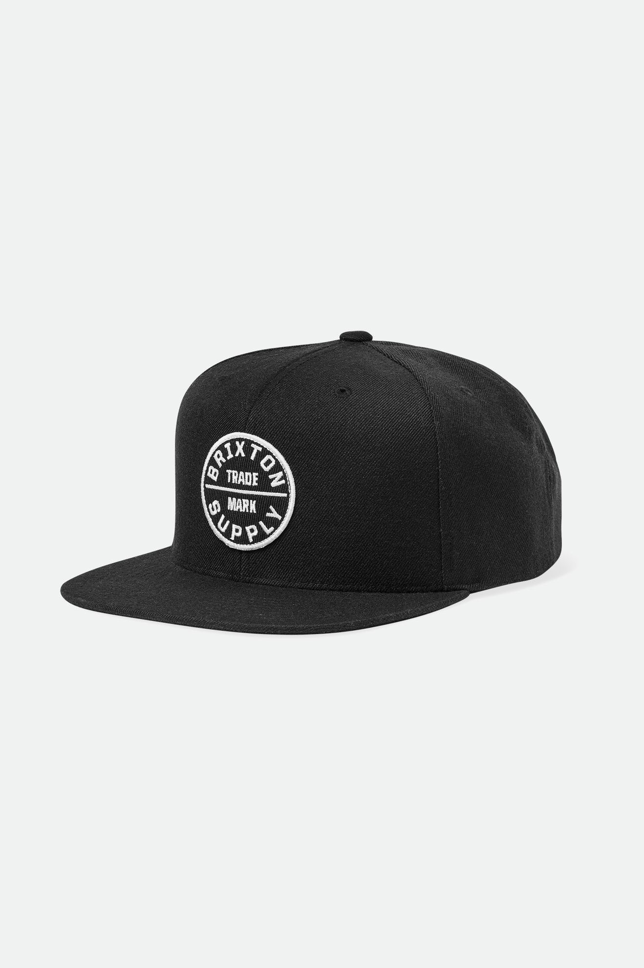 
       Brixton Men&#39;s Oath III Snapback - Black | Main
     