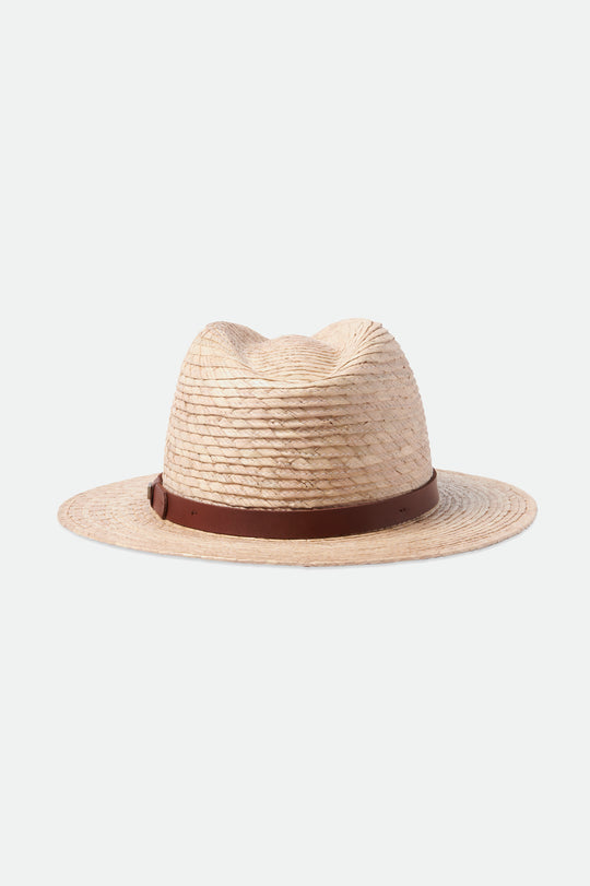 
       Brixton Messer Straw Fedora - Natural
     