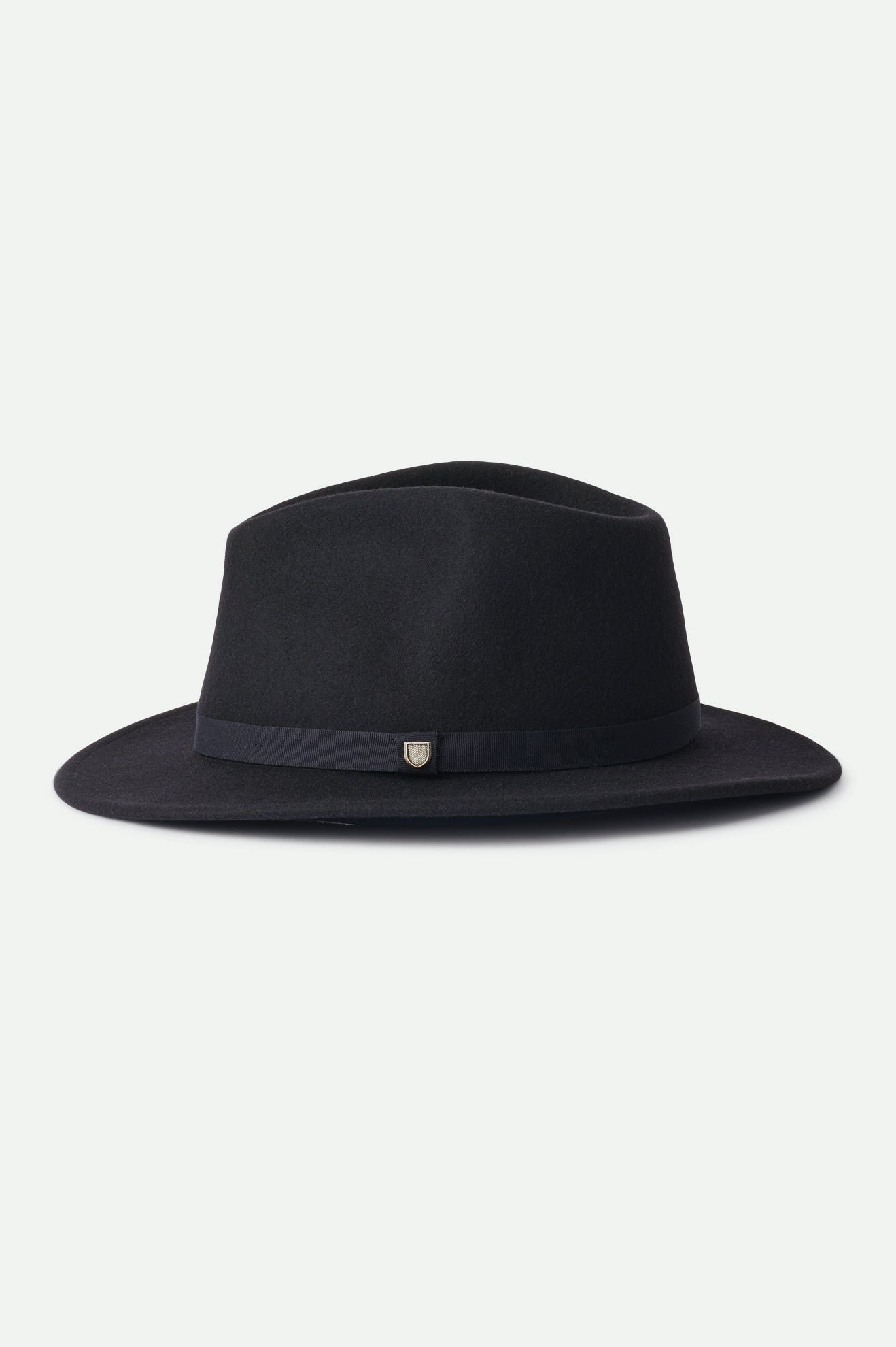 
       Brixton Messer Packable Fedora - Black/Black
     