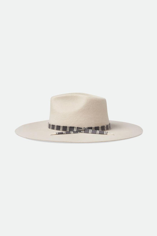 
       Brixton Leigh Felt Fedora - Dove
     