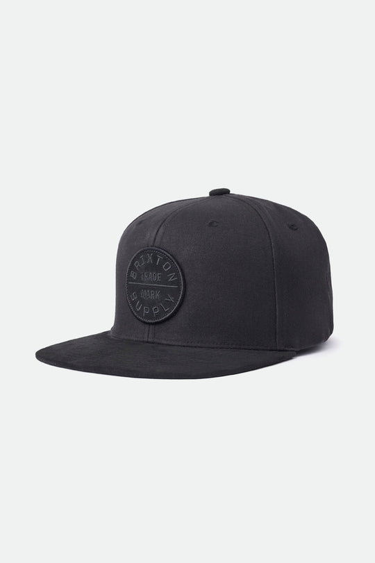 
       Unisex Oath III Snapback - Black/Black/Black - Front Side
     