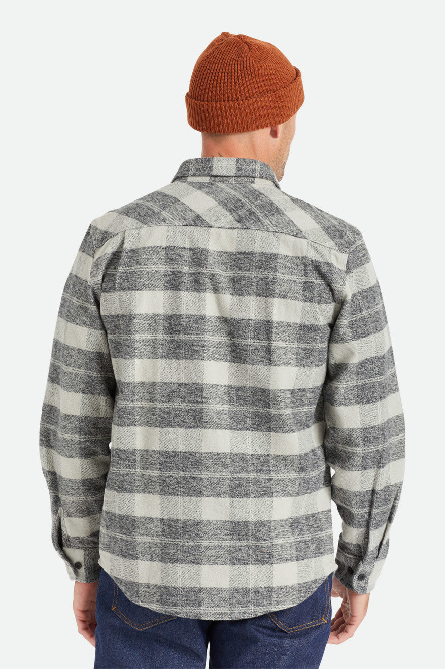 
       Brixton Bowery Heavyweight L/S Flannel - Black/Charcoal
     