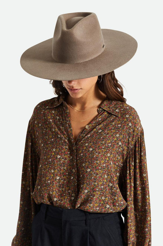 
       Brixton Primrose Felt Fedora - Twig
     